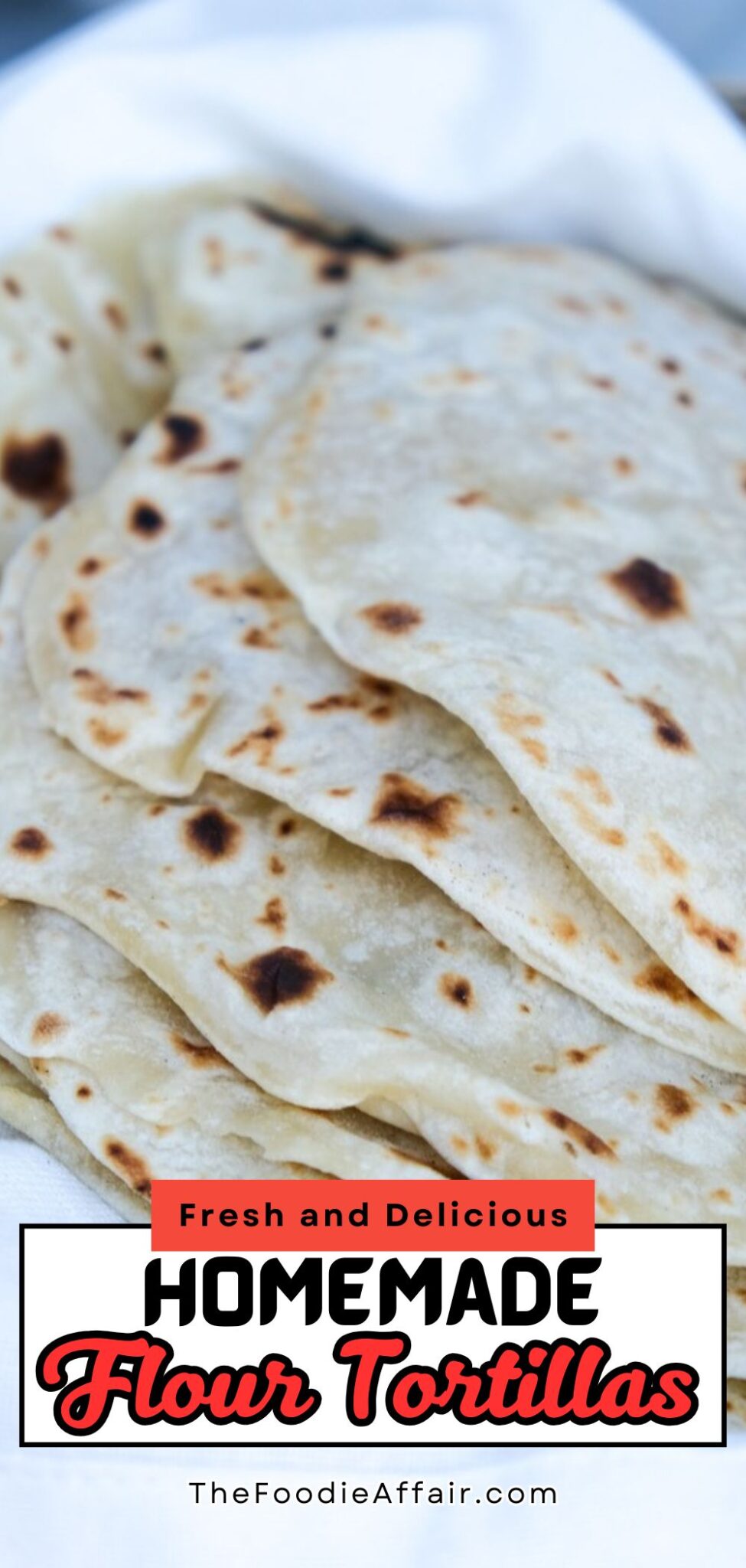 Simple flour tortilla recipe without lard—perfect if you're looking for a vegetarian or lighter version.