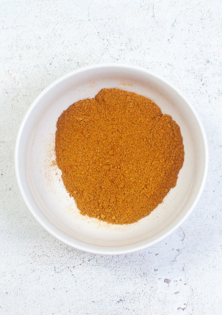 Whisked spices together for a curry powder mix. 