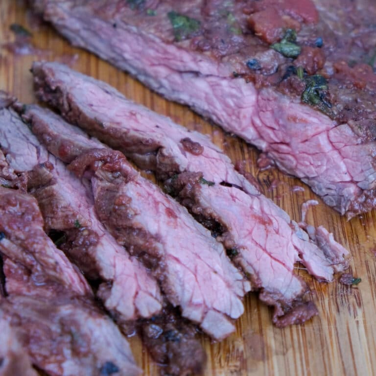 Easy Broiled Flank Steak Recipe