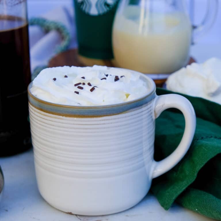 Copycat Starbucks White Chocolate Mocha