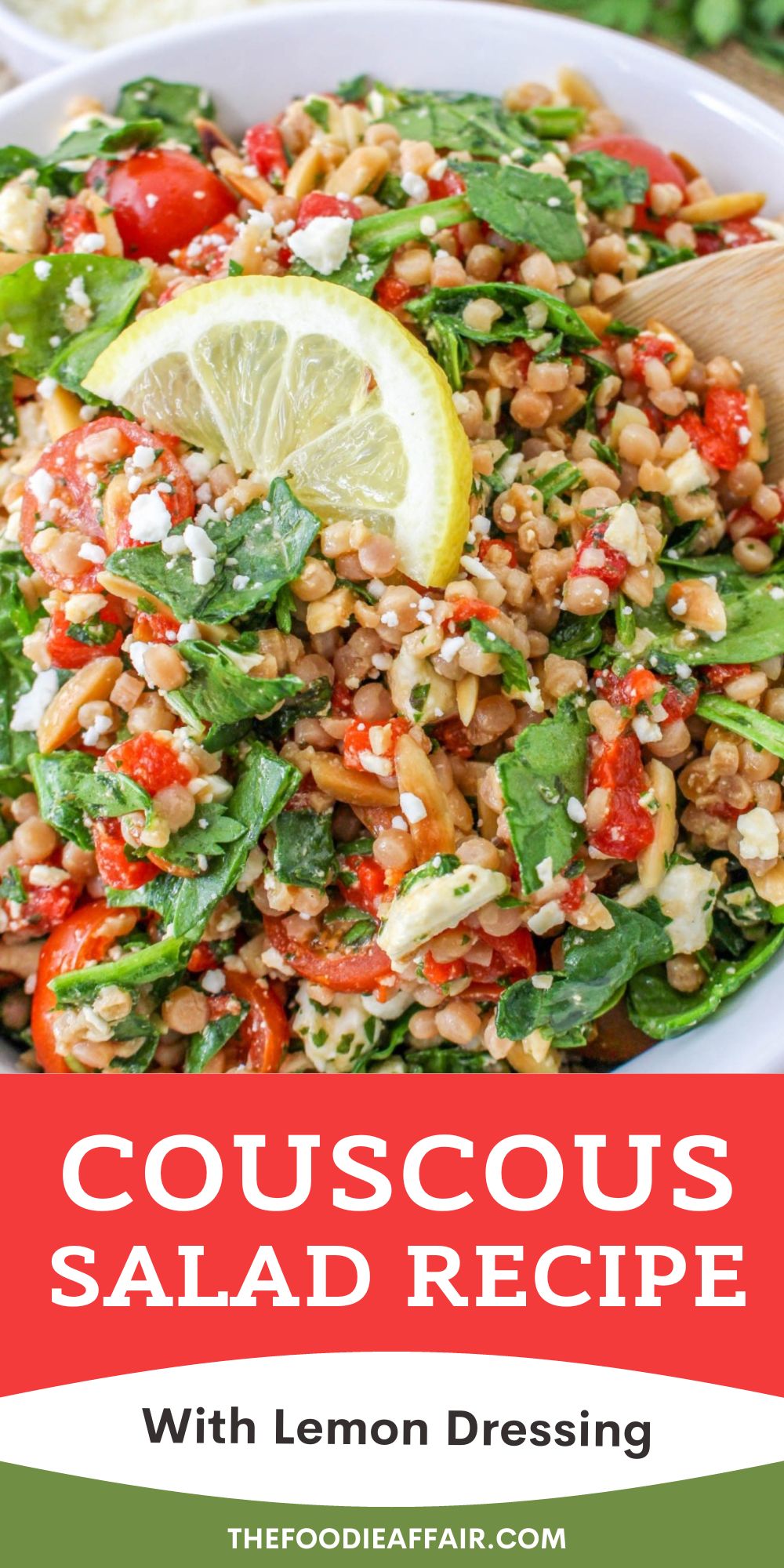 Easy Israeli Couscous Recipe with Feta Cheese The Foodie Affair