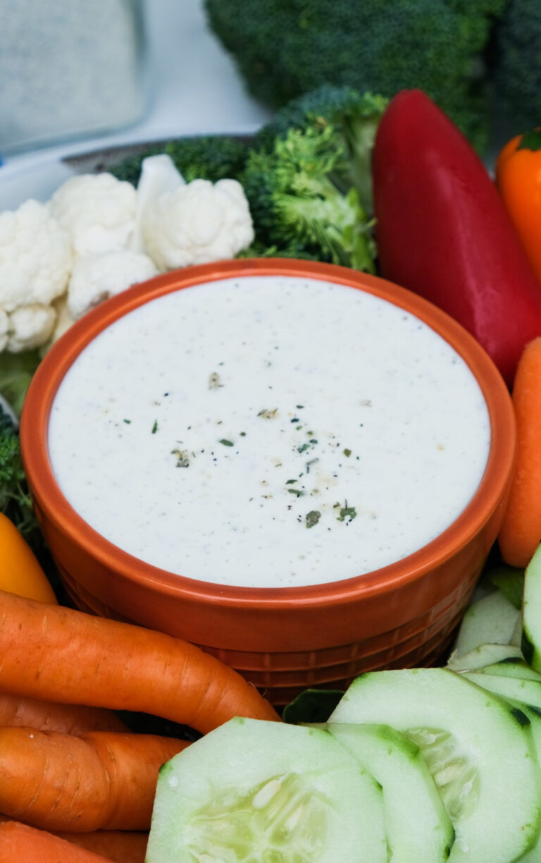 Homemade Keto Ranch Dressing Recipe (LowCarb) The Foodie Affair