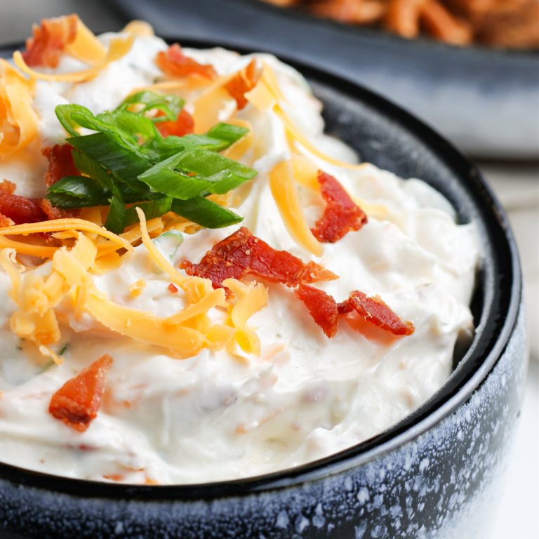 Easy Bacon Cheddar Ranch Dip Recipe