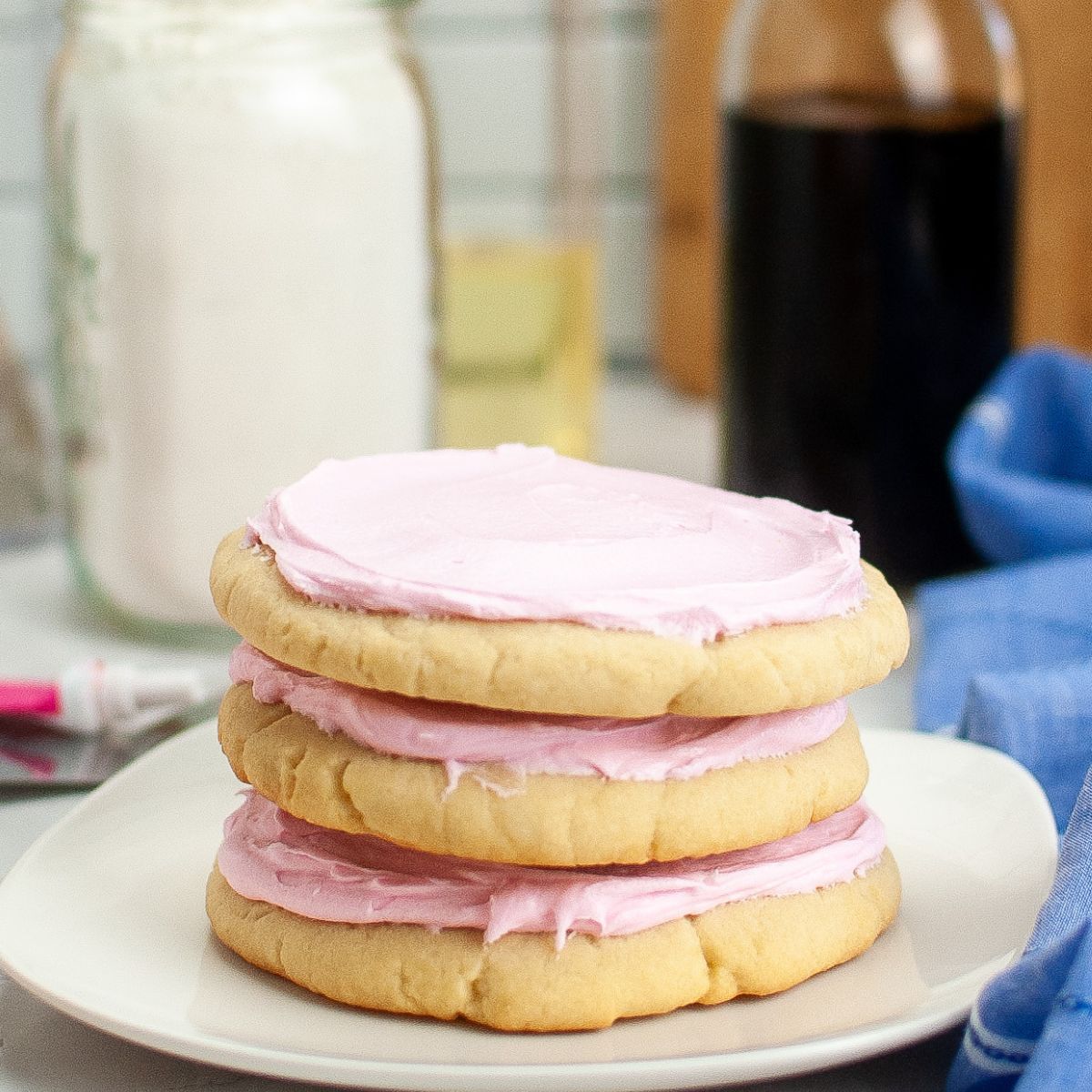 Easy Copycat Crumbl Sugar Cookies Recipe - The Foodie Affair