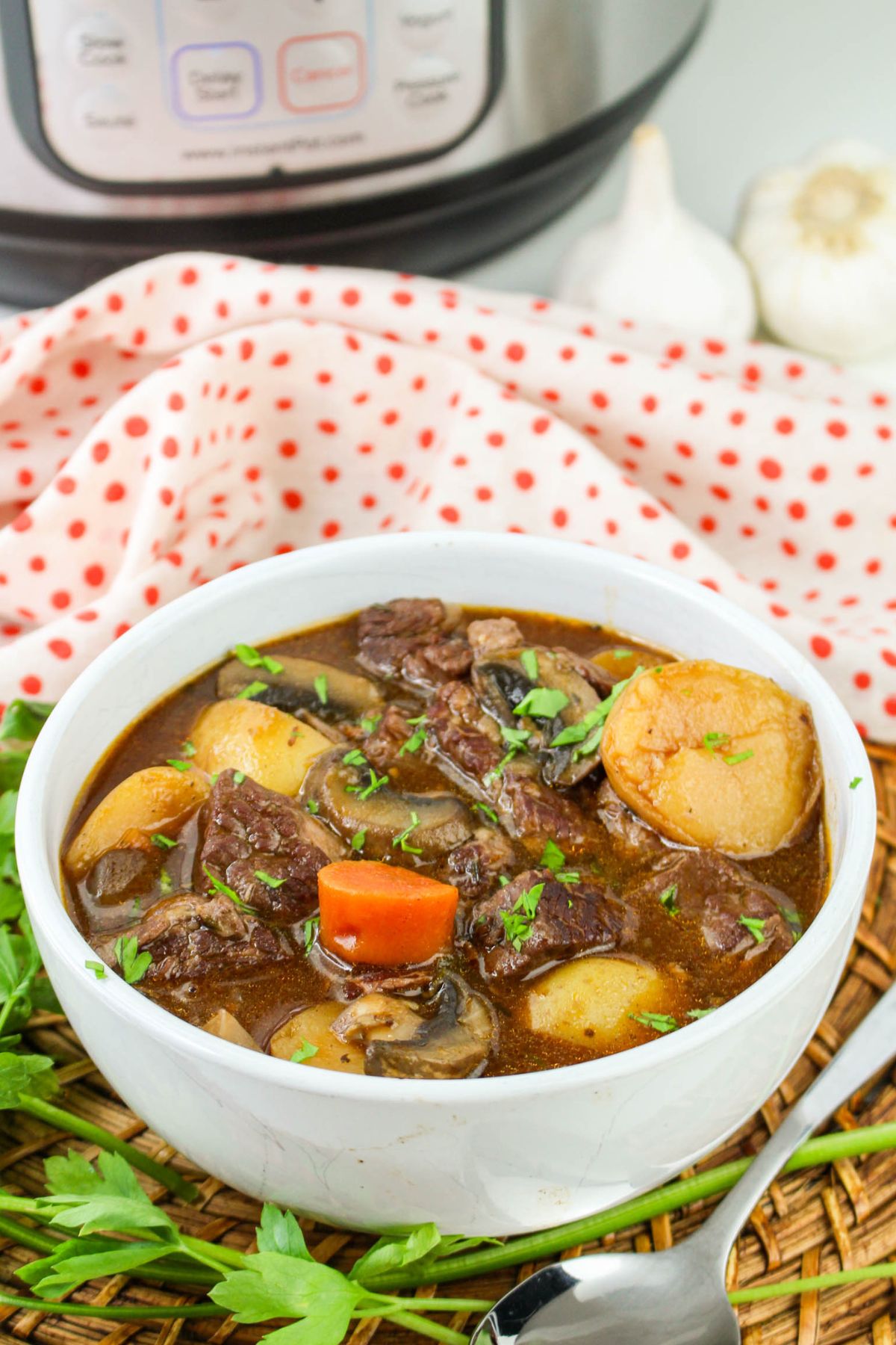Hearty Instant Pot Beef Bourguignon Recipe