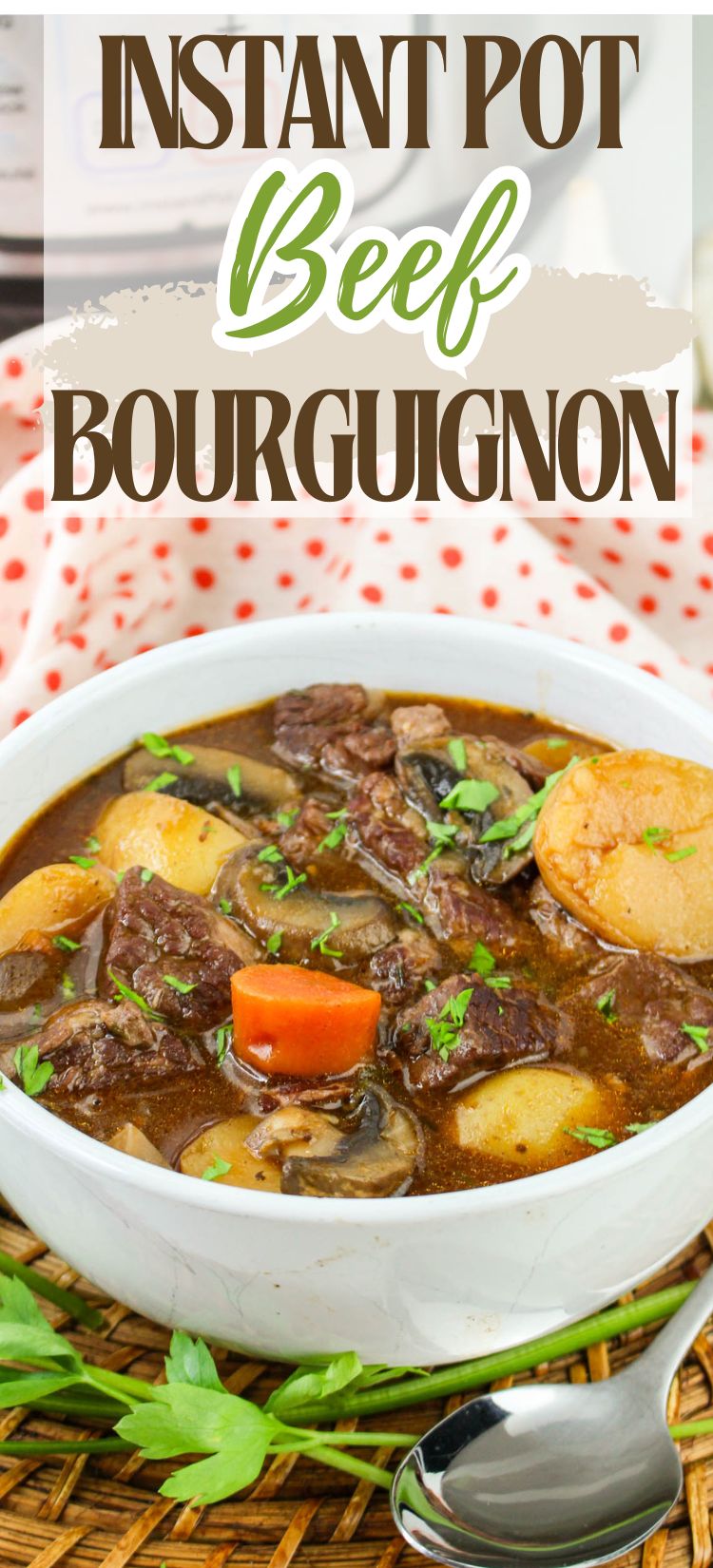 Hearty Instant Pot Beef Bourguignon Recipe