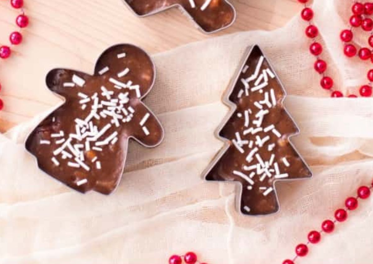 Cookie Cutter Christmas Fudge
