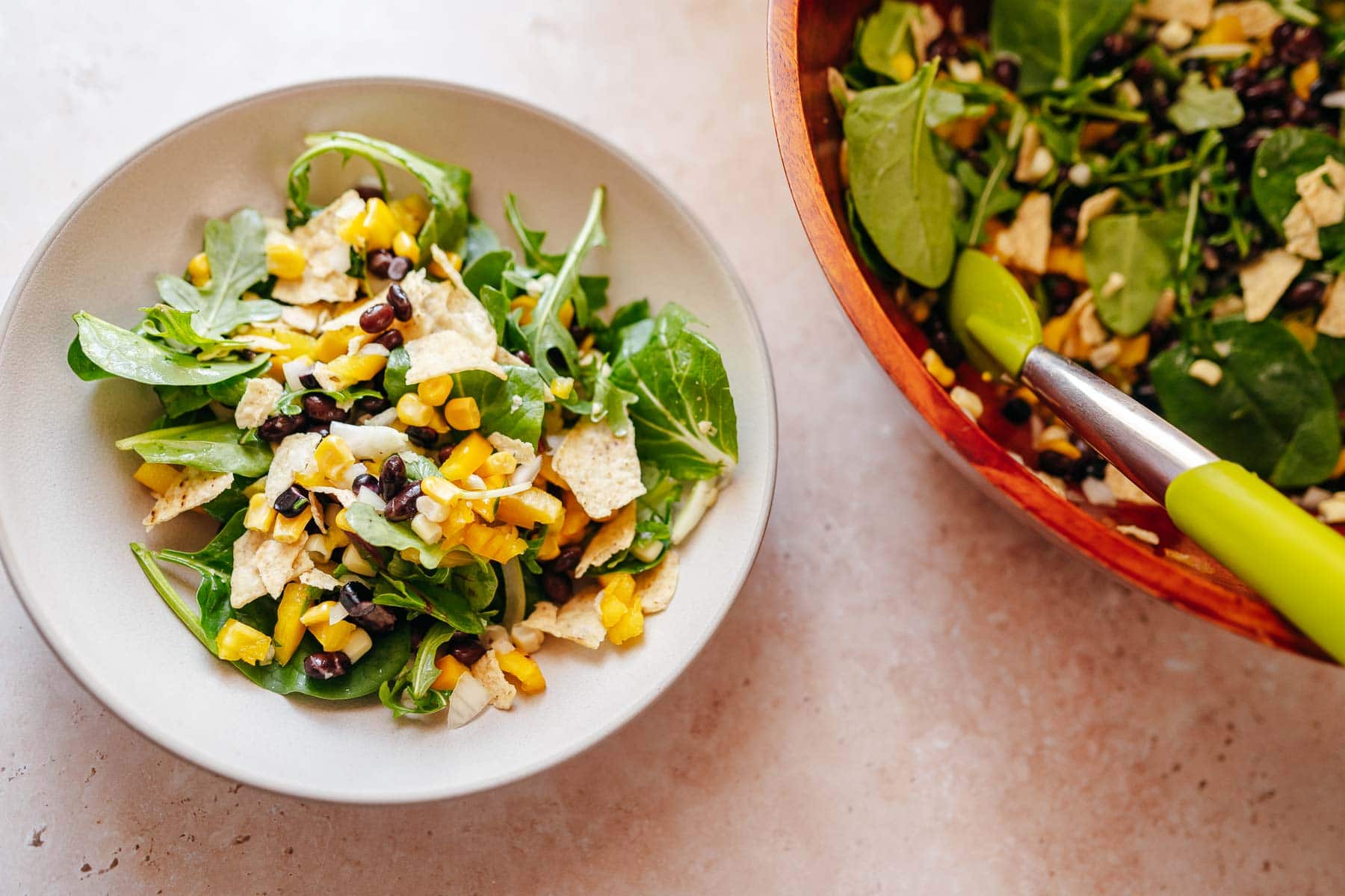 Southwest Salad in a small bowl.